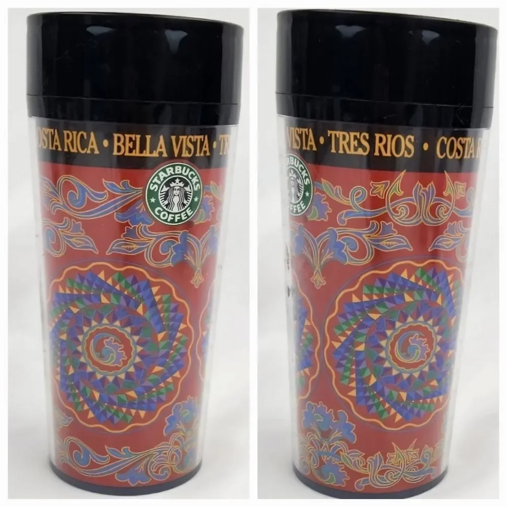 ☕️Vintage Starbucks 90s Costa Rica 16oz Travel Tumbler